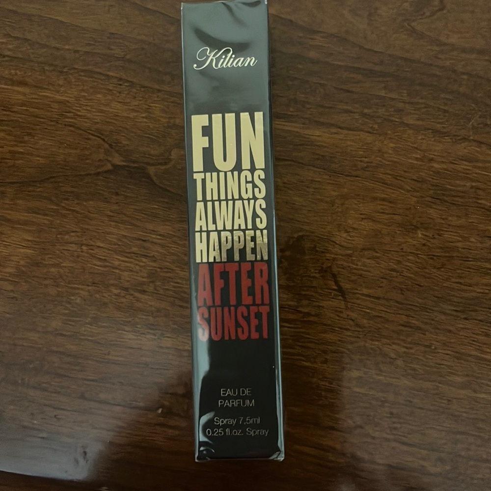 Killian Fun things always happen after sunset Eau De perfume .25 ounce spray.